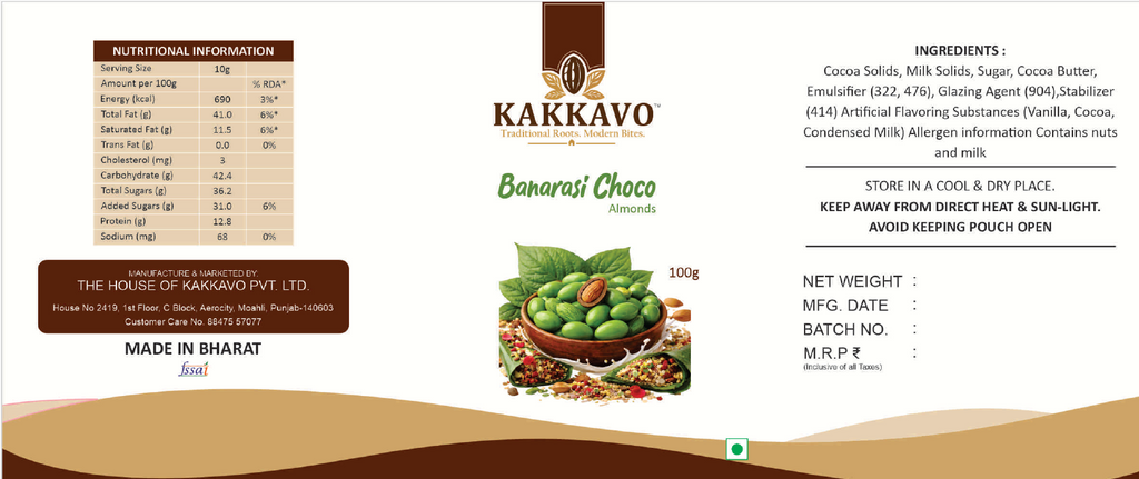 Banarasi Choco Almonds