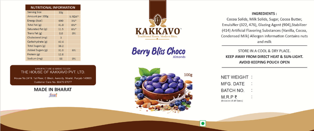 Berry Bliss Choco Almonds