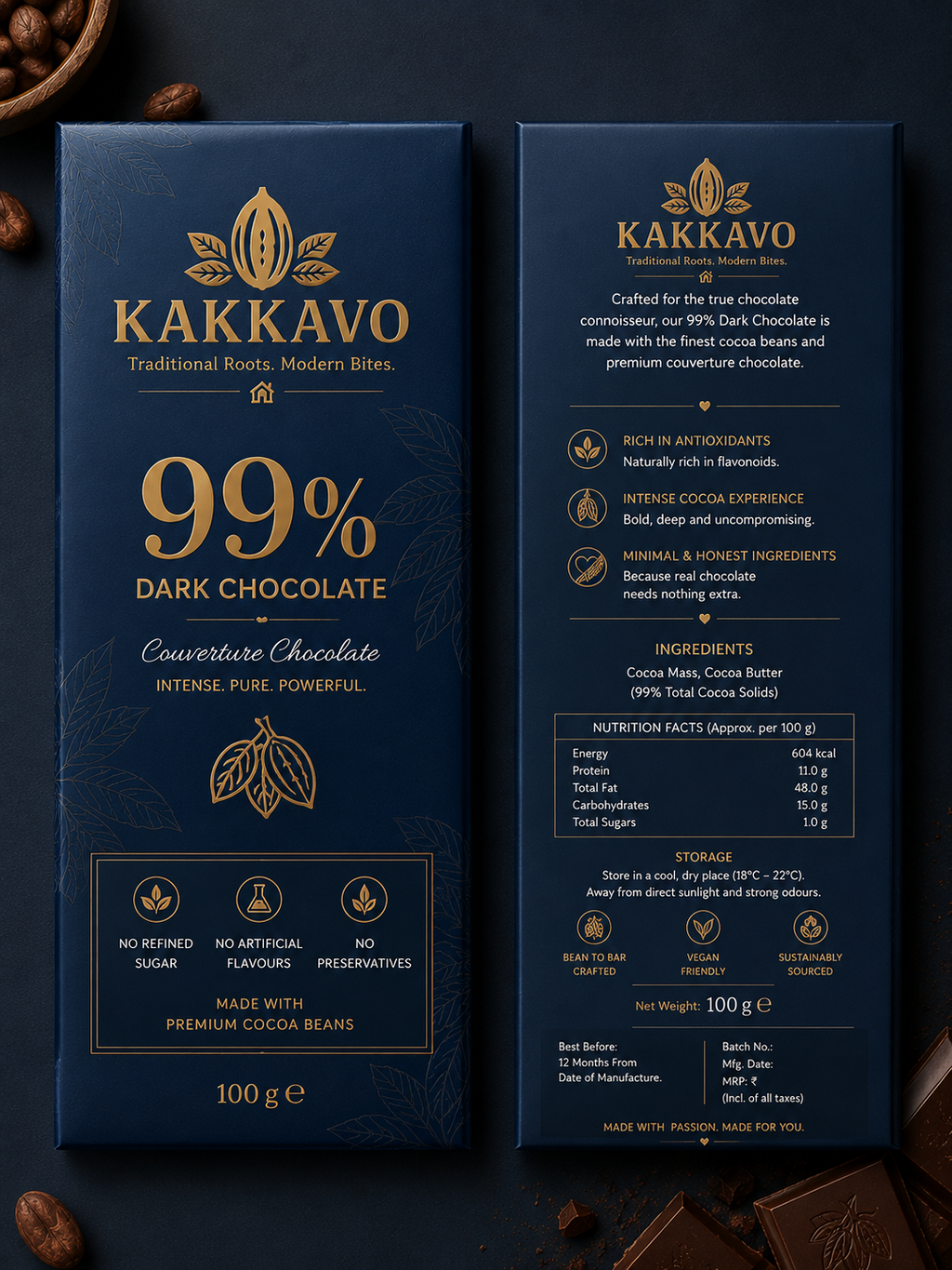 99% dark chocolate