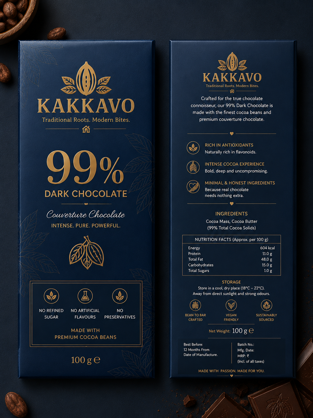 99% dark chocolate