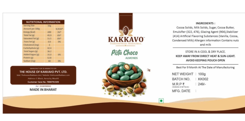 Pista Choco Almond
