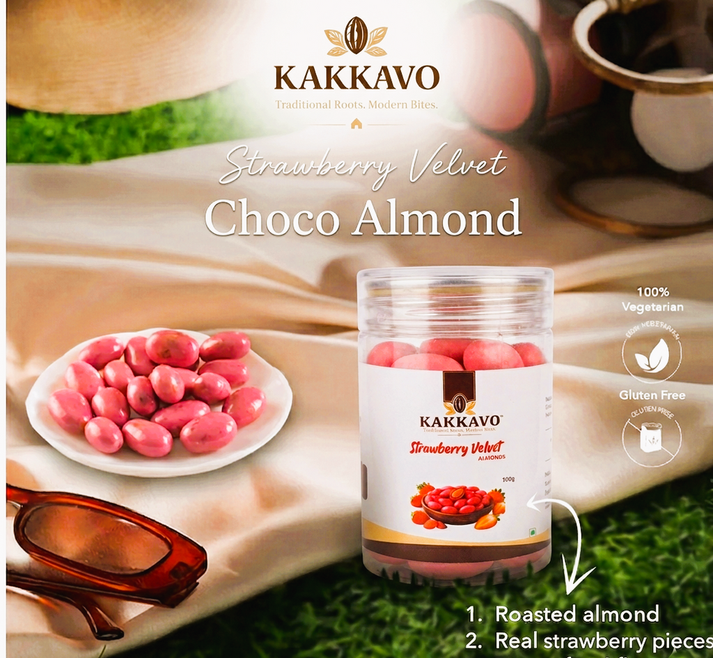Strawberry Velvet Almonds